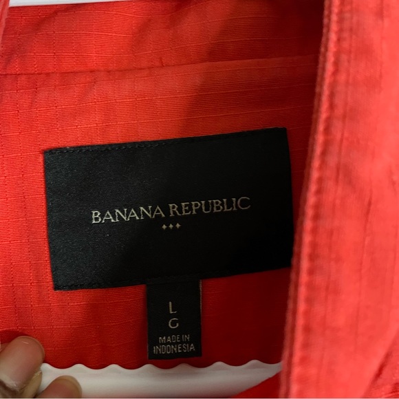 Banana Republic Women's Coral Full Zip Hooded Spring Jacket - Picture 4 of 9